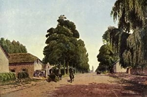 Cobban Gallery: Church Street, Pretoria - The Approach to the Town, 1901. Creator: Donald E M Cracken