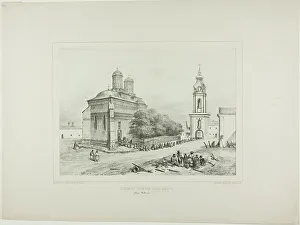 Moldavia Prints: Church and Tower of Three Saints