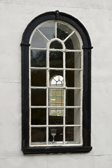 Tom Artin Gallery: Church Window, Iceland. Creator: Tom Artin