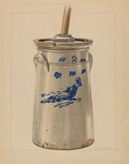 Fisk John Prints: Churn, c. 1936. Creator: John Fisk