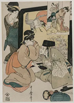 1753 1806 Prints: Chushingura: Act I of The Storehouse of Loyalty