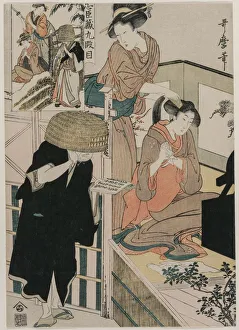 1753 1806 Prints: Chushingura: Act IX of The Storehouse of Loyalty