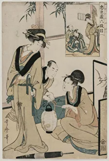 1753 1806 Prints: Chushingura: Act VI of The Storehouse of Loyalty