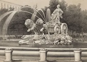 Cibeles Fountain of Madrid, was installed in 1782, work by Francisco Gutierrez Cibeles Fountain of Madrid, was installed in 1782, work by Francisco Gutierrez
