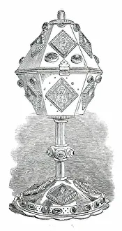 Baldachin Prints: Ciborium, 1850. Creator: Unknown