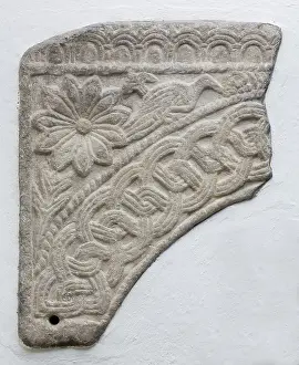 Baldachin Prints: Ciborium Fragment, between 8th and 9th century. Creator: Unknown