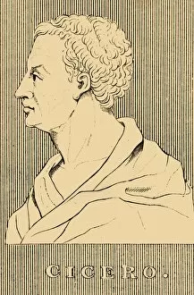 Consul Gallery: Cicero, (106-43 BC), 1830. Creator: Unknown