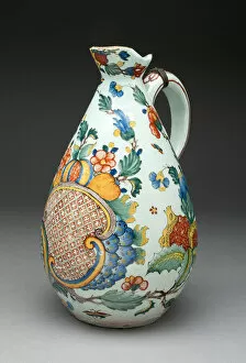 Cider Jug, Rouen, c. 1760. Creator: Unknown