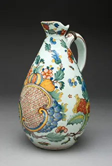 Cider Prints: Cider Jug, Rouen, c. 1760. Creator: Unknown