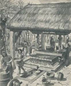 Pressing Prints: The Cider Press in the Middle Ages, c1934