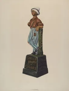 Cigar Store Figure, 1935 / 1942. Creator: Einar Heiberg