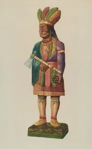 Cigar Store Indian, 1935 / 1942. Creator: Einar Heiberg