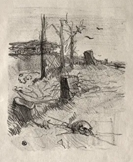 Un Cimetiere en Galicie, 1898. Creator: Henri de Toulouse-Lautrec (French, 1864-1901)