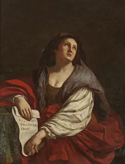 Guercino Prints: The Cimmerian Sibyl. Creator: Unknown