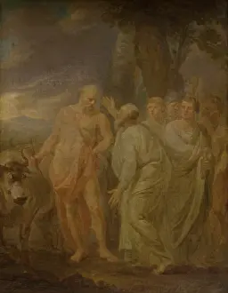 Modest Prints: Cincinnatus, 1795. Creator: Marcello Bacciarelli