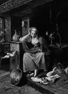 Albert Henry Payne Collection: Cinderella, c1850. Creator: Albert Henry Payne