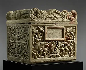 Cremation Prints: Cinerarium with Lid, about A.D. 20-40. Creator: Unknown