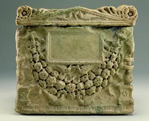 Wading Bird Prints: Cinerary Urn, 1st century. Creator: Unknown