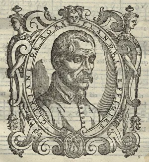 Cipriano de Rore (1515 / 16-1565) From Cypriani de Rore Sacrae Cantiones, 1584. Creator: Anonymous