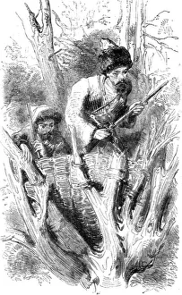 Scout Prints: Circassian Scouts in Ambuscade, 1854. Creator: Unknown