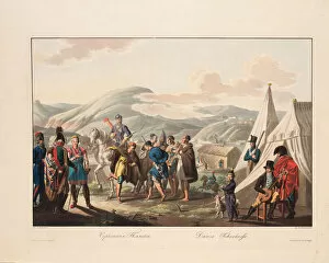 Russian Empire Gallery: The Circassians dancing, 1812. Artist: Karneyev, Yegor
