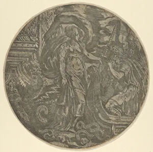 Circe Giving a Drink to Ulyssess Companions, 1540-45. Creator: Antonio Fantuzzi