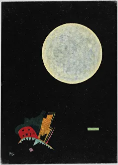 Parisabstract Expressionism Prints: A circle (A), 1928. Creator: Kandinsky, Wassily Vasilyevich (1866-1944)