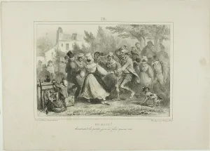 Raffet Denis Auguste Marie Prints: Circle Round! Gently Little One