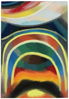 Circles of Light (Cosmic Rainbow), 1922. Creator: Freundlich, Otto (1878-1943)