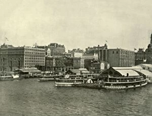 Sydney Gallery: The Circular Quay, Sydney, 1901. Creator: Unknown