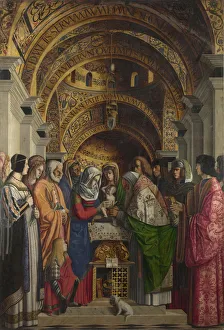 Circumcision Collection: The Circumcision, 1500. Artist: Marziale, Marco (active 1492-1507)