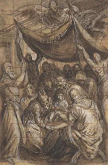 Circumcision Collection: The Circumcision, 1516-73. Creator: Hans Mielich