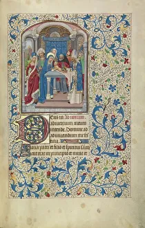 Vrelant Guillaume Prints: The Circumcision; Arenberg Hours, early 1460s. Creator: Willem Vrelant