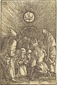 Circumcision Prints: The Circumcision, c. 1513. Creator: Albrecht Altdorfer