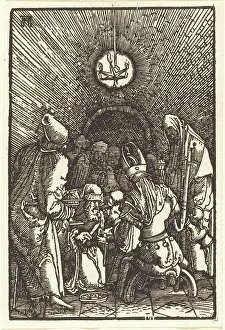 Altdorfer Albrecht Prints: The Circumcision, c. 1513. Creator: Albrecht Altdorfer