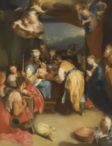 Jews Gallery: The circumcision of Christ. Artist: Barocci, Federigo (1528-1612)