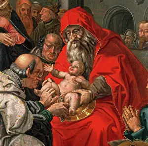Goltzius Prints: The circumcision of Christ. Creator: Goltzius, Hendrik, 1558-1617 (After)