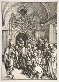 Synagogue Prints: The Circumcision, from The Life of the Virgin. n. d. Creator: Albrecht Durer