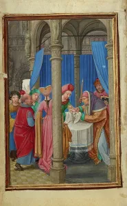 Simon Benig Prints: The Circumcision; Prayer Book of Cardinal Albrecht of Brandenburg