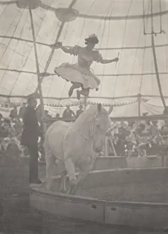 Circus Ring Prints: The Circus, 1905. Creator: Harry Cogswell Rubincam
