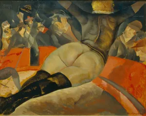In the circus, c. 1908. Artist: Grigoriev, Boris Dmitryevich (1886-1939) In the circus, c. 1908. Artist: Grigoriev, Boris Dmitryevich (1886-1939)