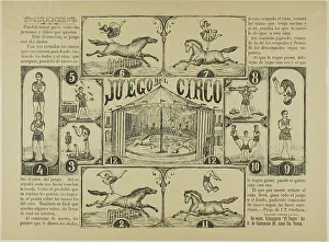 Spanish Text Prints: Circus Game, n.d. Creator: Manuel Manilla
