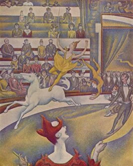 Balancing Act Gallery: The Circus (Le Cirque), 1890-91. Artist: Georges-Pierre Seurat