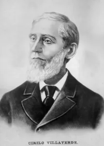 Cirilo Villaverde, Cuban poet, novelist, journalist and freedom fighter, c1910 Cirilo Villaverde, Cuban poet, novelist, journalist and freedom fighter, c1910