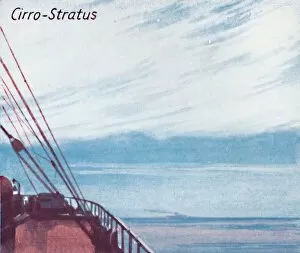 Amalgamated Press Gallery: Cirro-Stratus - A Dozen of the Principal Cloud Forms In The Sky, 1935