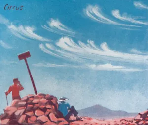 Cirrus - A Dozen of the Principal Cloud Forms In The Sky, 1935 Cirrus - A Dozen of the Principal Cloud Forms In The Sky, 1935