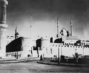 Muhammad Ali Gallery: Citadel and Mohammed Ali Mosque, Cairo, Egypt, late 19th or early 20th century
