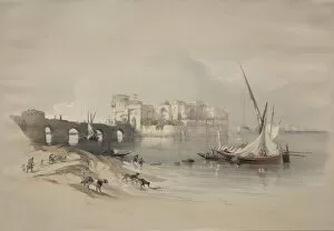 1796 1864 Gallery: Citadel of Sidon, 1839. Creator: David Roberts (British, 1796-1864)