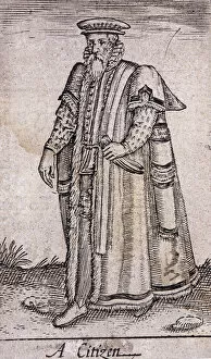 A citizen of London in civic costume, c1600