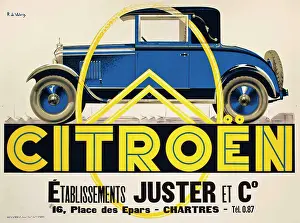 Race Track Prints: Citroen, c1932. Creator: Valerio, Roger de (1886-1951)